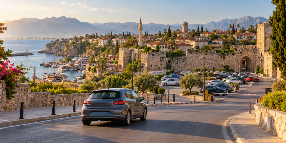 Antalya Havalimanı’ndan Kaleiçi’ne Kiralık Araçla Ulaşım ve Otopark Rehberi