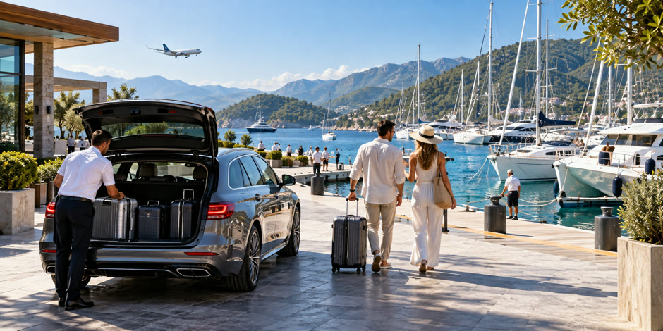 Dalaman Havalimanı’ndan Göcek Marinalarına Kiralık Araçla Ulaşım